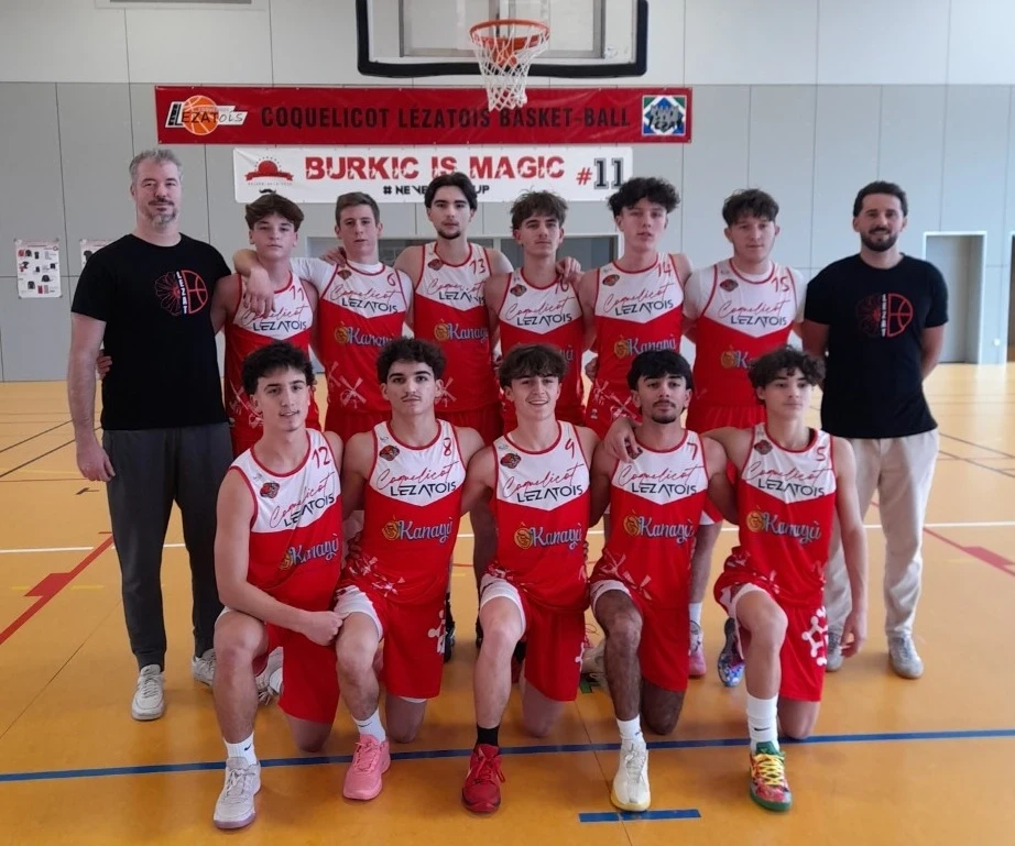 Equipe U18 Garçons du Coquelicot Léatois