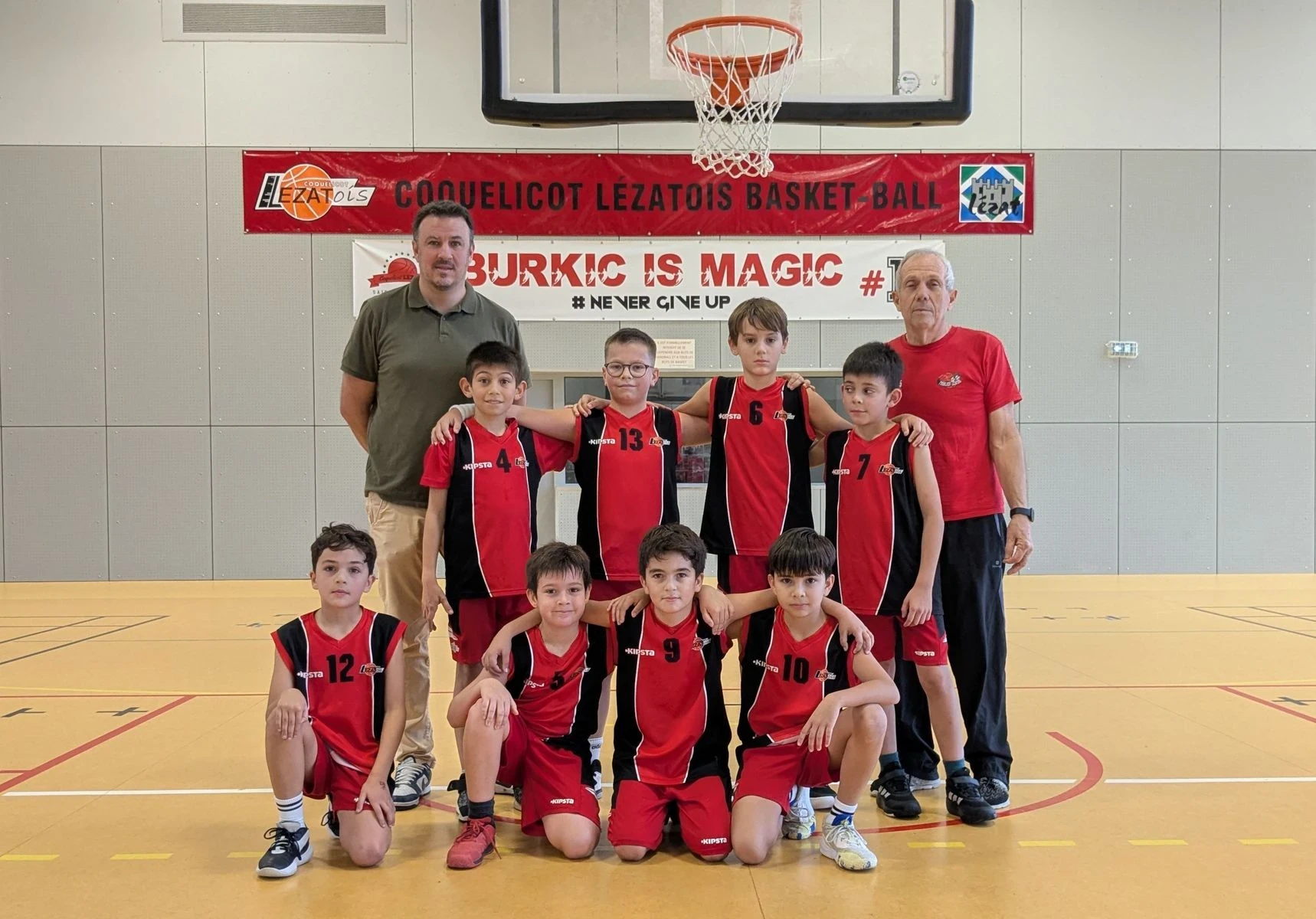 Equipe U11 Garçons 1 du Coquelicot Lézatois