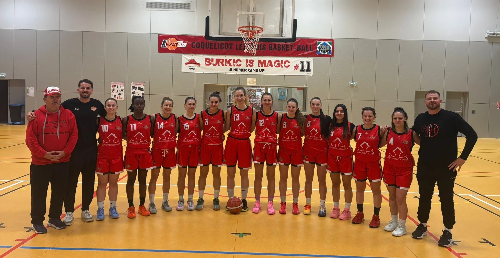 Equipe Séniors Filles du Coquelicot Lézatois